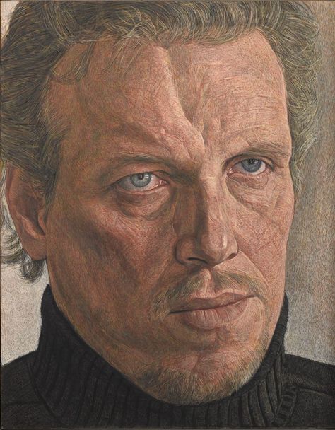 Faber Castell Pencil, Morden Art, Caricature Portrait, Painted Portraits, Anthony William, Tempera Painting, Egg Tempera, Andrew Wyeth, Face Reference