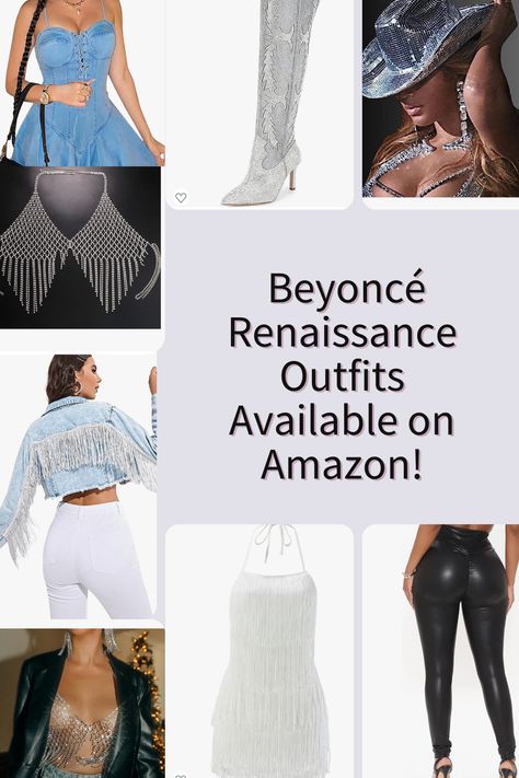 What To Wear To Beyonce Concert 2023, Beyonce Inspired Outfits Concert, Rennaisance Outfits Beyonce Concert, Beyonce Inspired Outfits, Beyonce Concert Outfit Ideas, Beyoncé Concert, Beyonce Concert Outfit, Beyonce Concert, Beyonce Fans