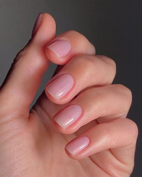 21 Stunning Clear Nail Designs You'll Love: See-Through Chic - 160grams Nail Clear Design, Light Pink Translucent Nails, Fibre Glass Nails, Short Clear Nails With Design, Clear Pink Gel Nails, Cute Clear Nails, Transparent Nails Design, Clear Pink Nails, Pink Clear Nails