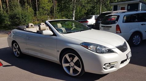 4 Seat Convertible Car, Toyota Solara Convertible, Coquette Car, Dream Items, Desired Reality, Convertible Car, Toyota Solara, Car Aesthetic, Car Inspiration