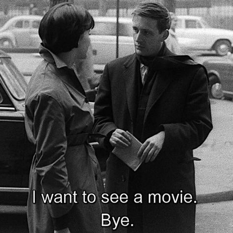 Cry Baby Movie, Cinema Quotes, Baby Movie, Jean Luc Godard, Septième Art, Film Lovers, French Cinema, I Love Cinema, Lovers Quotes