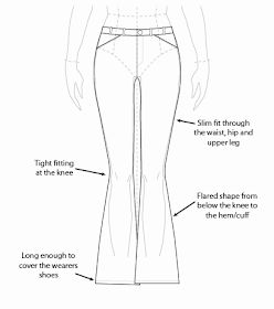 SewTawdry: She's Got Legs - Part 1 Burda Pant 10-2011 127 Pants Types, Gray Work Pants, Flare Pants Pattern, Fashion Theory, Fashion Alphabet, Pant Pattern, Technical Design, Sewing Pants, Sailor Pants