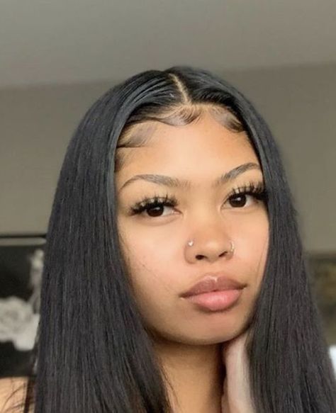 Edges Hairstyles Hair Down, Edges Curly Hair Down, Edges With Straight Hair Down, Hair Down With Edges Laid, Different Types Of Edges Hair, Edges Hairstyles Curly Hair, Hairstyles For Medium Length Hair With Edges, Mexican Edges Hair, Edges Hairstyles Latina Hair Down