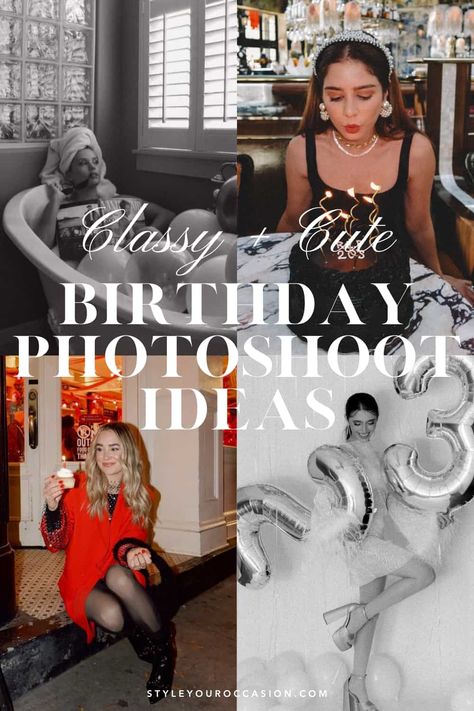 Classy Birthday Photoshoot, Bday Photoshoot Ideas, Classy Birthday Photoshoot Ideas, Birthday Photoshoot Aesthetic, Birthday Themes For Adults, Classy Birthday, 30th Birthday Ideas For Women, Bday Photoshoot, Hollywood Birthday