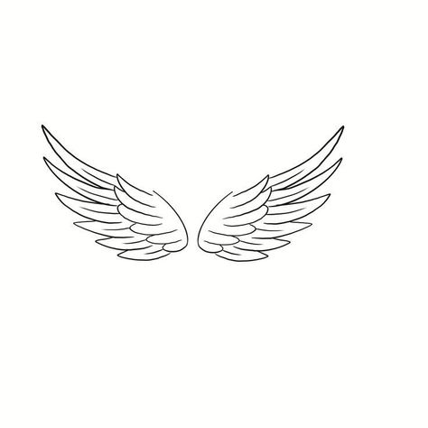 Hermes Wing Tattoo, Angel Wing Drawing Tattoo, Easy Tattoos For Beginners, Small Wing Tattoos, Wing Tattoos On Wrist, Small Wings Tattoo, Small Angel Wing Tattoo, Eagle Wing Tattoos, Alas Tattoo