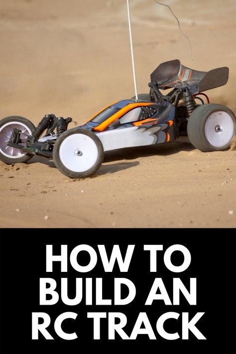 If you're an RC enthusiast, having an AMAZING RC track right in your backyard can be a dream come true. Here, we show you how to build an RC track right at home! Read more at OwnTheYard.com! Rc Truck Track, Backyard Rc Track, Rc Car Tracks Backyard, Rc Storage Ideas, Rc Track Ideas Backyards, Rc Car Track Diy, Rc Car Storage Ideas, Rc Rock Crawler Course, Crawler Course