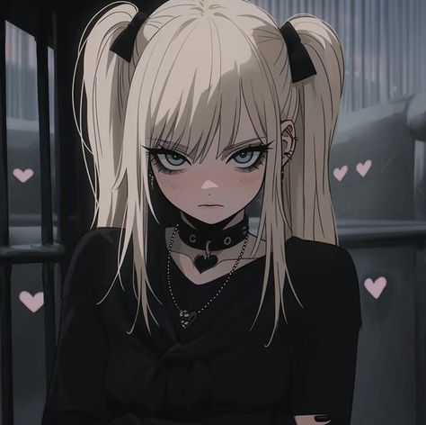 Cute Emotes, Anime Goth, Wallpapers Desktop, Gothic Anime, Anime Pictures, Anime Monochrome, Digital Art Girl, Backgrounds Free, Dark Anime