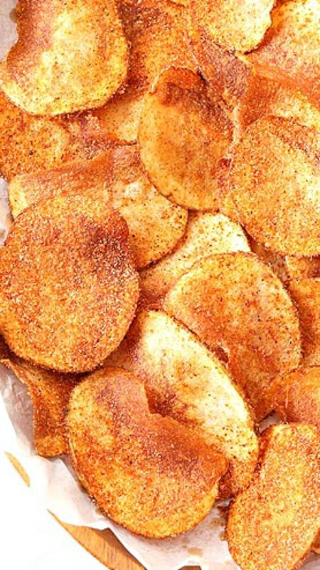 Homemade Chips Seasoning, Homemade Bbq Potato Chips, Homemade Chips Fried, Homemade Bbq Chips, Potato Chip Seasoning Recipes, Potato Chip Recipes Baked, Homemade Chips In Air Fryer, Bbq Chip Seasoning, Sausage Calzone