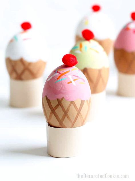 Ideas For Easter Eggs, Unique Easter Eggs, Idea Video, Seni Vintage, Diy Ostern, Easter Egg Designs, Easter Egg Crafts, Easter Eggs Diy, Easter Egg Painting