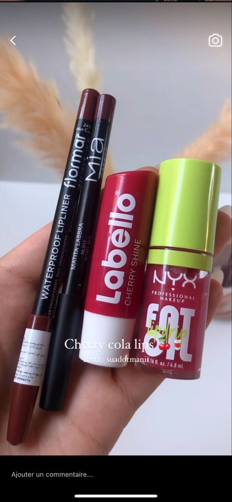 Cherry Cola Lips Products, Cherry Cola Lips, Cola Lips, Cherry Girl, Lip Trends, Cherry Lips, Lip Combo, Cool Makeup Looks, Skincare Organization