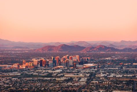 Here's where to eat, drink, and play in the Valley of the Sun | archdigest.com Phoenix Travel Guide, Phoenix Travel, Arizona Aesthetic, Best Rv Parks, Arizona City, Comer See, Downtown Phoenix, Sustainable City, Best Places To Live