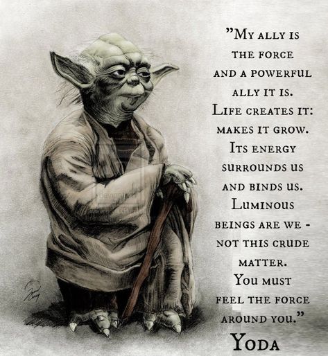 Luminous Beings Are We, Jedi Quotes, Master Yoda Quotes, Yoda Quotes, Yoda Star Wars, Star Wars Character, Star Wars Quotes, Master Yoda, Cuadros Star Wars