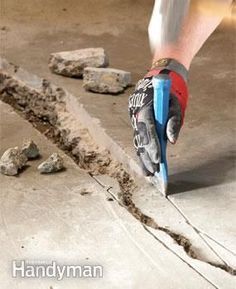 Garage Floor Resurfacing, Repair Cracked Concrete, Concrete Repair Products, Driveway Repair, Concrete Garages, Concrete Garage, Concrete Repair, Basement Floor, Concrete Driveways