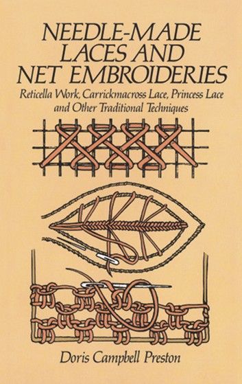 Buy Needle-Made Laces and Net Embroideries: Reticella Work, Carrickmacross Lace, Princess Lace and Other Traditional Techniques by Doris Campbell Preston and Read this Book on Kobo's Free Apps. Discover Kobo's Vast Collection of Ebooks and Audiobooks Today - Over 4 Million Titles! Carrickmacross Lace, Romanian Lace, Instruções Origami, Dover Publications, Needle Tatting, Point Lace, Embroidery Book, Tatting Lace, Tatting Patterns