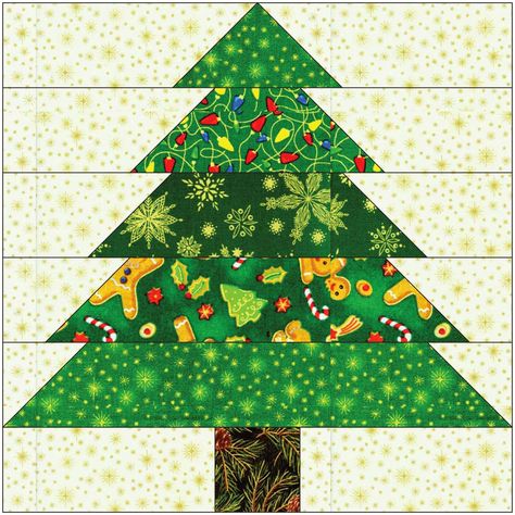 Christmas Tree Quilt Block Patterns, Christmas Tree Quilt Pattern, Christmas Tree Quilt Block, Tree Quilt Block, Christmas Table Runner Pattern, Tree Quilt Pattern, Christmas Quilting Projects, Quilted Table Runners Christmas, Christmas Quilt Blocks