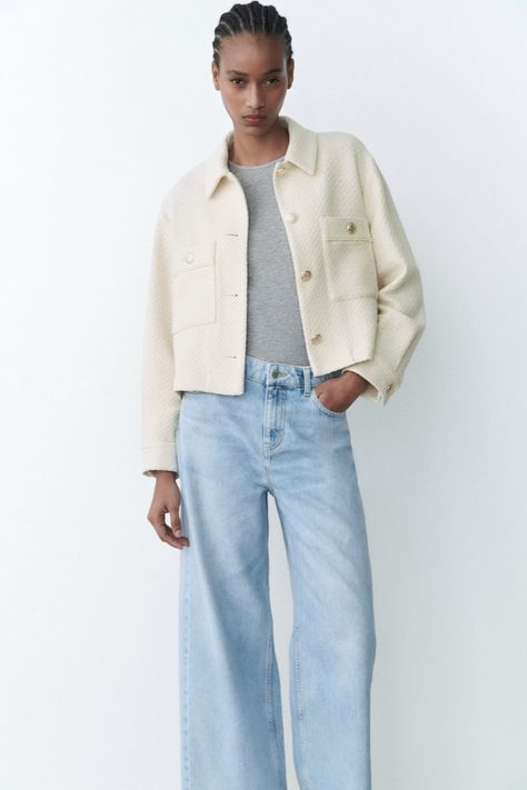 The 30 Best Lightweight Jackets for Spring | Who What Wear UK Party Jackets, Textured Jacket, Boucle Jacket, Checked Jacket, Woven Jacket, Twill Jacket, Oversized Denim Jacket, Linen Jacket, Leather Trench Coat