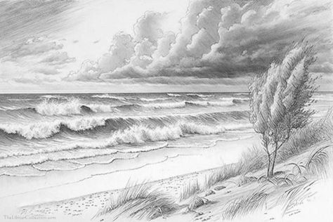 Latest Seascape #etsy shop: Vintage Coastal Ocean Seascape Landscape Pencil Sketch Beach Drawing PRINTABLE DIGITAL DOWNLOAD Sea Art Coastal Seascape Landscape Wall Art https://etsy.me/3SqUVjY #seascape #landscapescenery Landscape Pencil Sketch, Ocean Wave Drawing, Seascape Drawing, Sketching Styles, Charcoal Sketching, Pencil Sketches Landscape, Landscape Pencil Drawings, Wave Drawing, Beach Drawing