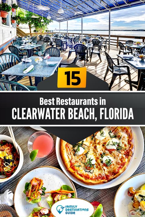 Want to see the best restaurants in Clearwater Beach, FL? We’re FamilyDestinationsGuide, and we’re here to help: From incredible brunch spots and amazing places to eat dinner, to local foodie spots and hidden gems, discover the BEST Clearwater Beach restaurants - so you get memories that last a lifetime! #clearwaterbeach #clearwaterbeachrestaurants #restaurantsinclearwaterbeach #bestrestaurantsinclearwaterbeach #placestoeatclearwaterbeach Clearwater Beach Florida Things To Do, Clearwater Beach Florida Restaurants, Clearwater Beach Restaurants, Clearwater Restaurants, Florida Clearwater, Florida Trips, Florida Getaway, Clearwater Beach Florida, Beach Dinner