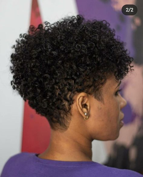 Tapered Haircut 4c Hair, Jeri Curl Hairstyles Short, Tapered Faux Hawk Natural Hair, Taper Fade Curly Hair Black Women, Tapered 4c Hair, Afro Pixie Haircut 4c, Short Thick Natural Hairstyles For Black Women, Natural Hair Big Chop Styles, Tapered Natural Hair For Black Women