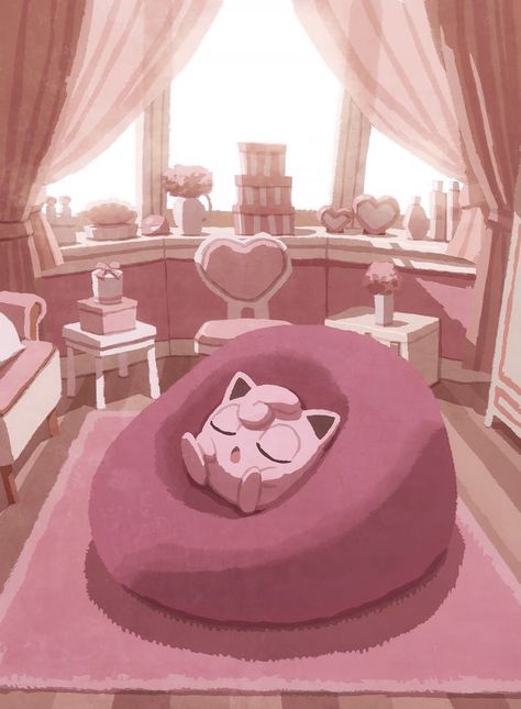 Pokemon Wearing Clothes, Pokemon Jigglypuff, Jigglypuff Art, Pokémon Fanart, Pokemon Pink, Pokémon Stuff, Pokemon Aesthetic, Cute Pokemon Pictures, Pokemon Images