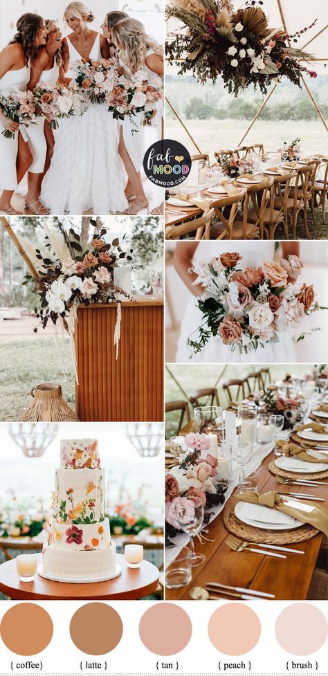 earthy wedding, neutral wedding, white and terracotta wedding , autumn wedding color scheme, boho wedding, bohemian wedding ideas Wedding Theme Rustic Color Palettes, Wedding Colour Palettes Autumn, Fall Desert Wedding Colors, Earthy Neutral Wedding, Wedding Colour Pallet Ideas, Wedding Navy Blue Color Schemes, Italian Wedding Color Schemes, Boho Wedding Colors Palette, Terracotta Color Palette Wedding