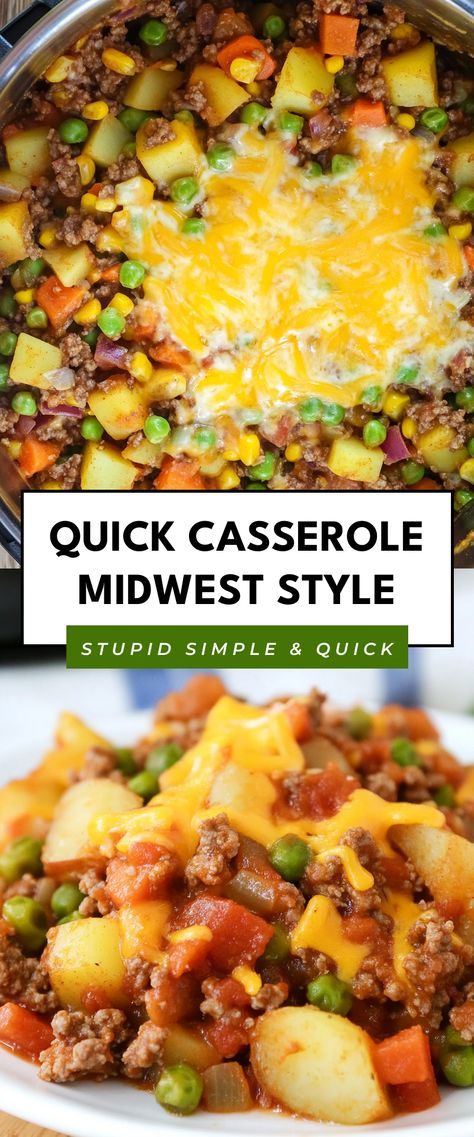 Image for Quick Casserole Midwest Style Savory Casserole, Quick Casserole, Midwest Style, Quick Casseroles, Family Vibes, Cozy Dinners, Yummy Casserole Recipes, Cycle Syncing, Yummy Casseroles