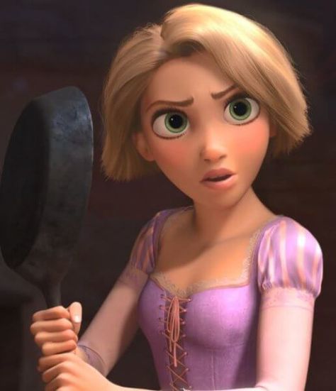 Bright Side, Disney Princesses, Rapunzel, Disneyland, Short Hair, Around The World, Hairstyles, The World, Disney