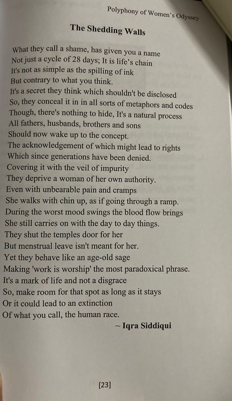 A poem to describe the significance of making " the periods " conversation normal. It's A Secret, Random Thoughts, Honey Pot, Thinking Of You, Period, Poetry, Honey, Coding, Writing