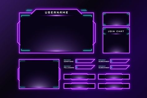 Stream Panels, Twitch Streaming Setup, Fortnite Thumbnail, Streaming Setup, Free Overlays, Gaming Banner, Twitch Overlay, Twitch Stream, 카드 디자인