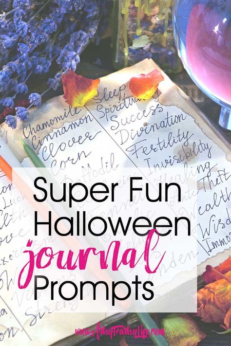 Journaling Prompts For Halloween... Halloween is such a fun visual holiday that can make for amazing written journaling or mixed media junk journaling! Whether you have kids or are dressing up as an adult, or have amazing decorations, here are some fun journal writing prompts for Halloween! #journal #junkjournal Halloween Journaling, Halloween Journal, Halloween Writing, Scary Books, Modern Halloween, Cool Journals, Magazine Collage, Journaling Prompts, Mixed Media Journal