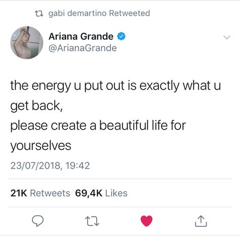 Ariana Grande Bio, Ariana Quotes, Ariana Tweets, Ariana Icon, Sweetener Era, Ariana Grande Aesthetic, Ariana Grande Quotes, Ariana Grande Cute, Senior Quotes