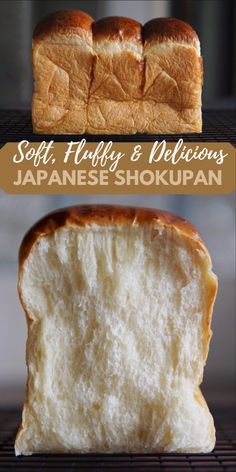 Japanese Shokupan Milk Bread, Japanese Shokupan Bread, Milk Bread Japanese, Japanese Loaf Bread, Shokupan Bread Recipe, Yummy Bread Recipes Desserts, Japanese Sweet Bread Recipes, Asian Milk Bread, Japanese Milk Buns