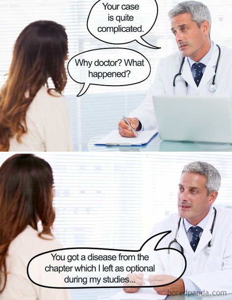 They say laughter is the best medicine, well Bored Panda is here to fill out your prescription. So there you go - these are the funniest doctor memes ever! Doctor Memes Funny, Funny Doctor Jokes, Funny Medical Humor, Medicine Funny, Medical Humor Doctor, Die Meme, Funny Medical Quotes, Medical School Humor, Medical Puns