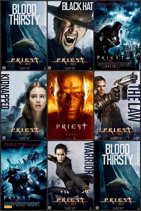 Priest Movie, Hollywood Movies List, Mind Blowing Movies, Karl Urban Movies, Angelina Jolie Movies, Movies Action, Deer Wallpaper, Movie Action, Movie Categories