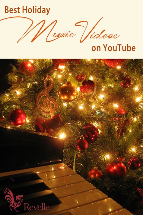 Best Holiday Music Videos On YouTube http://www.connollymusic.com/stringovation/best-holiday-music-videos-on-youtube @revellestrings Christmas Musical Decorations, Xmas Music, Christmas Piano, Piano Decor, Christmas Musical, Colonial Christmas, Holiday Music, Christmas Time Is Here, Green Christmas Tree