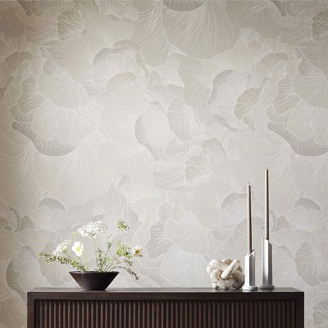 Wallpaper can truly transform a room, more than even a coat of paint. More inspiration at CB2.com.