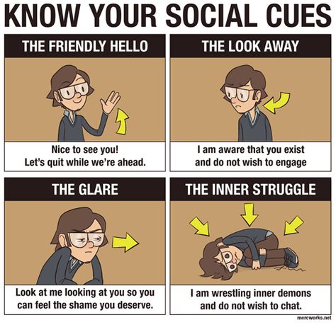 Know Your Social Cues The Meta Picture, Social Cues, Socially Awkward, Laughing So Hard, Social Skills, Bones Funny, Funny Comics, Funny Posts, Funny Photos