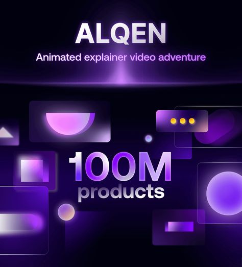 Animated explainer video - Alqen AI :: Behance Business Banner Design, Logo Illustration Design, Design Campaign, Animation Explainer Video, Tech Branding, Web Video, Explainer Video, Graphic Design Ads, Business Banner