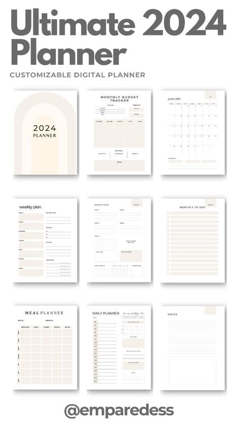 Ultimate Digital Planner | Daily, Weekly, Monthly | 2024-2025 | Digital Planner 2024 2025 freebudgetplanner #travelplannertemplatenotion #plannerprintables #digitalplannercovers. Mom Planner Printables Free, Financial Budget Planner, Budget Planner Free, Weekly Budget Planner, Travel Planner Template, Daily Planner Printables Free, Weekly Planner Free Printable, Weekly Planner Free, Planner Writing