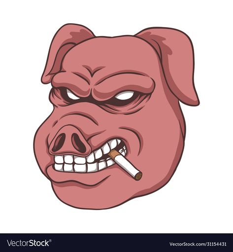 Drawing Farm, Pig Drawing, Pig Illustration, Pig Cartoon, Pet Pigs, Pink Animals, Baby Pigs, Animals Artwork, Free Vector Graphics