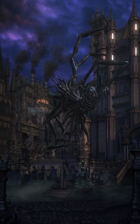 Bloodborne City, Bloodborne Yharnam, Amygdala Bloodborne, Elder Scrolls Dwemer, Dark Souls Lore, Shot Games, Bloodborne Game, Bloodborne Concept Art, Opera Browser