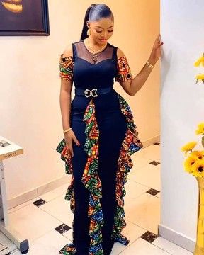 Long African Dresses, Ankara Dress Styles, Ankara Gown, Short African Dresses, Best African Dresses, Beautiful Days, African Fashion Skirts, African Inspired Clothing, African Print Dress Designs