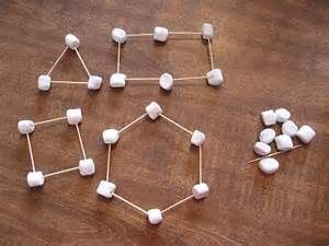 Marshmallow Geometry, Making Lemonade, Math Manipulatives, Teaching Time, Math Instruction, Math Geometry, Kids Activity, Math Concepts, 1st Grade Math