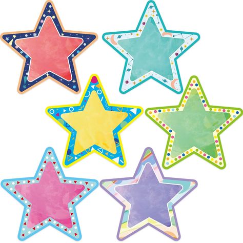 PRICES MAY VARY. Package Includes: 12 jumbo star cutouts for classroom decorations in 6 designs; Each cutout measures about 9.5 x 10 inches 6 Unique Designs: Each cutout is carefully designed, which contains 6 different star patterns Great Classroom Supplies: A great addition to classroom supplies; Use these to liven up your classroom; Students will love them DIY Crafts: You can use these star cutouts almost anywhere according to your imagination; Create photo booth backgrounds; Stick to welcome Star Themed Classroom, Polka Dot Classroom, Stars Classroom, Photo Booth Background, Birthday Star, Classroom Supplies, Paper Stars, Childhood Education, Paper Cutout