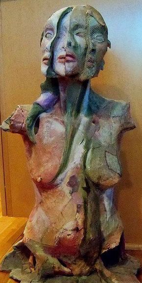 Ceramic Sculpture Figurative, Mannequin Art, Mixed Media Sculpture, Pottery Sculpture, Portrait Sculpture, A Level Art, Figurative Sculpture, Sculpture Clay, Abstract Sculpture