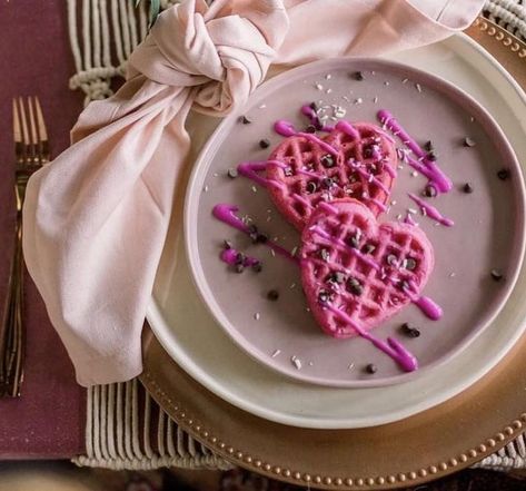 Lindsay McFarlane (@lmcfarlane7) • Instagram photos and videos Heart Shaped Waffles, Shaped Pancakes, Heart Pancakes, Heart Shaped Pancakes, Heart Shaped Food, Dragon Fruit Smoothie, Gluten Free Waffles, Local Fruit, Waffles Maker