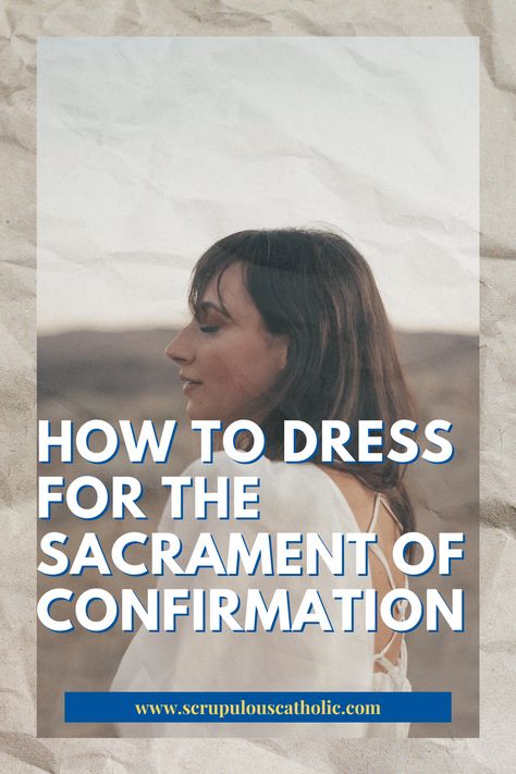 How to dress for confirmation? Easter Vigil Catholic Outfit, Mass Outfits Catholic, Confirmation Sponsor Outfit, Confirmation Outfits For Women, Confirmation Dresses For Teens Catholic, Dress For Confirmation, Confirmation Party Ideas Catholic, Catholic Confirmation Dresses, Confirmation Dresses For Teens