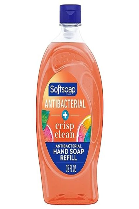 Softsoap Antibacterial Liquid Hand Soap Refill is a practical choice for germ protection, maintaining cleanliness, and leaving hands feeling refreshed. Benzalkonium Chloride, Antibacterial Soap, Hand Soap Dispenser, Best Soap, Liquid Hand Soap, Foaming Hand Soap, Clean Scents, Clean Skincare, Grooming Kit