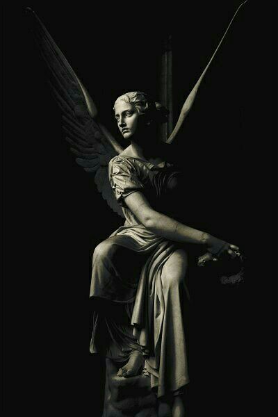 "We and this eternity." big thanks to my support system @2ndprint… #fiksipenggemar # Fiksi Penggemar # amreading # books # wattpad Cemetery Angels, Kaos Oblong, Cemetery Statues, Classic Sculpture, Angel Sculpture, Body Sketches, Roman Sculpture, Cemetery Art, Angel Statues