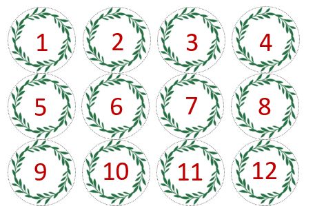 Free printable numbers for the advent calendar Advent Numbers Printable Free, Advent Calendar Numbers, Kindergarten Decor, Free Printable Numbers, Christmas Advent Calendar Diy, Printable Advent Calendar, Calendar Numbers, Advent Calenders, Diy Calendar